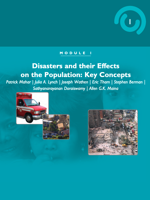 Cover image of Disasters and their Effects on the Population: Key Concepts