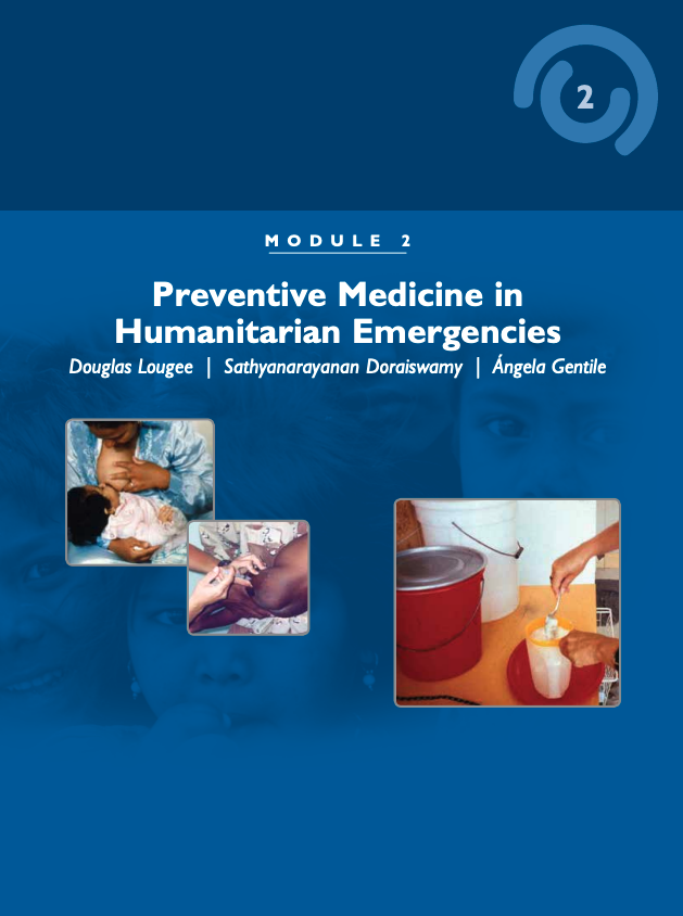 Cover image of Preventive Medicine in Humanitarian Emergencies