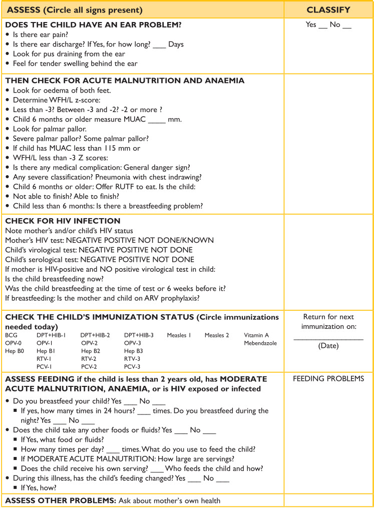 Figure 3. Management of the Sick Child Aged 2 Months Up to 5 Years, Continued