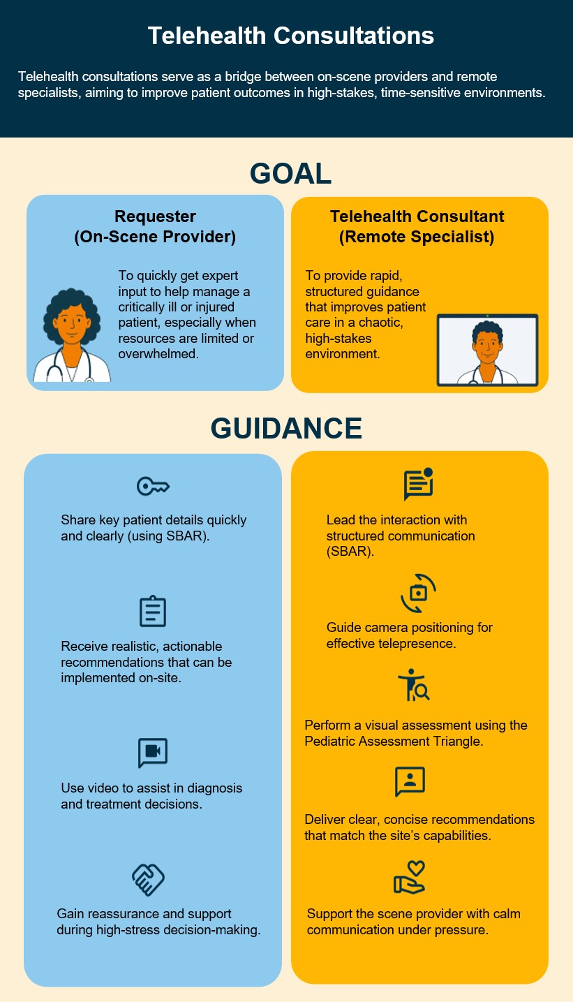 Telehealth Consultations - Goals and Guidance